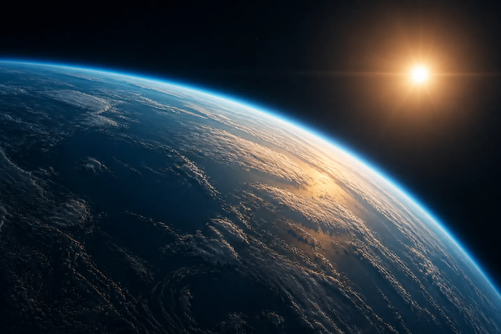 Earth at sunrise, representing a wider horizon for business growth